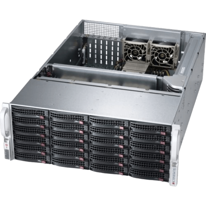 Сервер Supermicro SYS-6048R CSE-846 noCPU X10DRI 16хDDR4 softRaid IPMI 2х920W PSU Ethernet 2х1Gb/s 24х3,5" EXP SAS2-846EL1 FCLGA2011-3 (2)