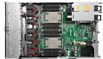 Сервер HP DL360 G9 noCPU 24хDDR4 P440ar 2Gb iLo 2х500W PSU Ethernet 4х1Gb/s 8х2,5" FCLGA2011-3 (4)