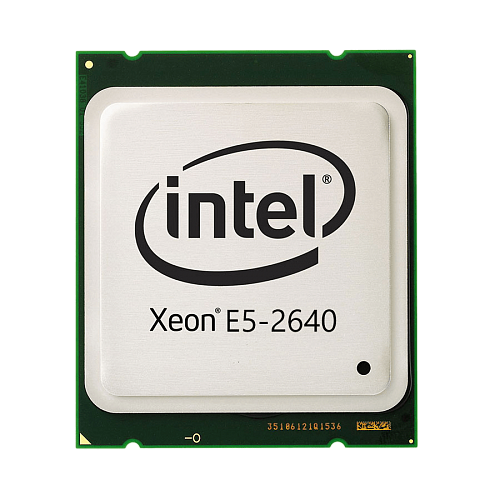 Серверный процессор б/у Intel E5-2640 FCLGA2011 2.5Ghz-3GHz 15MB
